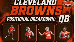 Inside the Browns QB Room: Starter Debate, Depth & 2026 Outlook