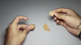 3 piece Pyramid puzzle