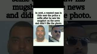 Ohio Fugitive Sends Cops a SELFIE Because He Hated His Mugshot — You Won't Believe Why!#shorts