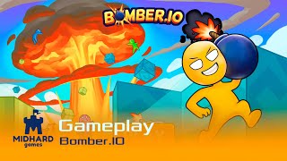 Can you play like that? Bomber.io gameplay. New bomber game. Made by Midhard Games Studio