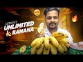 UNLIMITED BANANA EATING CHALLENGE In JUST 3 MINUTES/LET'S GO🤤 Km eating Show ❤️