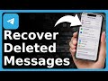 How To Recover Deleted Telegram Messages