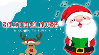 How to act like Santa Claus (Do the Santa Dance ) 🎅🏻 is coming to town | Christmas Songs for Kids