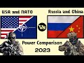 USA and NATO vs Russia and China - Military Comparison 2023 - who would win? world military power