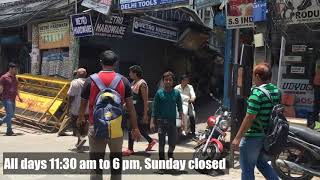 Delhi Hardware wholesale Market, Chawri Bazar, Delhi Wholesale Market