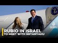 Marco Rubio arrives in Israel to discuss Gaza war after Israeli strike on Qatar