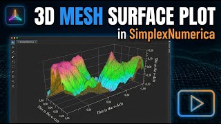 3D Mesh Surface Plot in SimplexNumerica