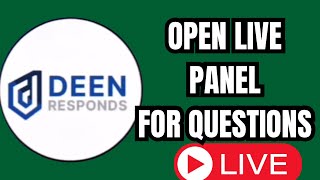 Open Panel For Questions!