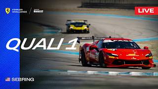 LIVE Ferrari Challenge North America - Sebring, Qualifying 1