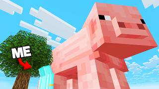Minecraft but Mobs are Giant