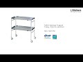 Sidhil Hastings Surgical Trolley 765mm x 460mm SIG1552