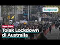 Demo Tolak Lockdown di Australia