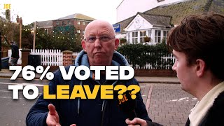 Asking the most Brexit place in Britain if they regret it