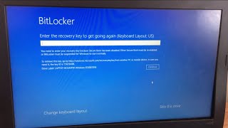 Lenovo 100S Netbook Tablet Re install OS \u0026 Bitlocker Key Solution