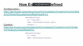 Entities in Drupal 8/9 | D4Drupal