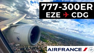 AIR FRANCE 777-300ER TAKEOFF | Business Class Covid 19 | Buenos Aires EZE ✈ Paris CDG