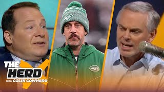 Aaron Rodgers unlikely to return to Jets this year, future for NE Patriots, Packers | NFL | THE HERD