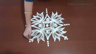 Simple padikolam for festivals and functions| Padikolam|