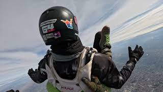 Amazing first try! Back transitions and front transitions in Tokyo Skydiving Club Jan/19/2025