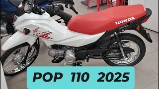 HONDA POP 110 2025 !!! POP 110i !!! NOVA POP !!! POP 110 PARTIDA ELÉTRICA !!!