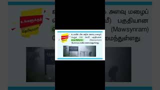 உலகில் மிக அதிகளவு மழை பெறும் பகுதி | Box question |Tnpsc group 1, 2, 4\u0026VAO | #shorts #gk #geography