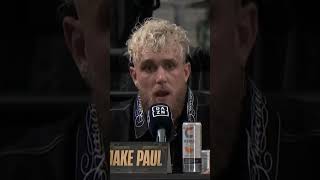 HILARIOUS! Jake Paul ANSWER to 'FACE OF BOXING QUESTION' #Shorts