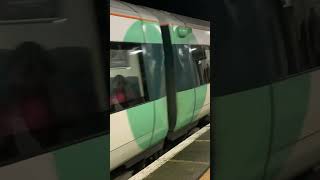 377 121 departing Chichester Station