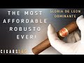 GLORIA de LEON Dominante Robusto cigar review