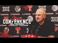 Texas Tech Football vs. UNT: Postgame Press Conference | Sept. 14, 2024