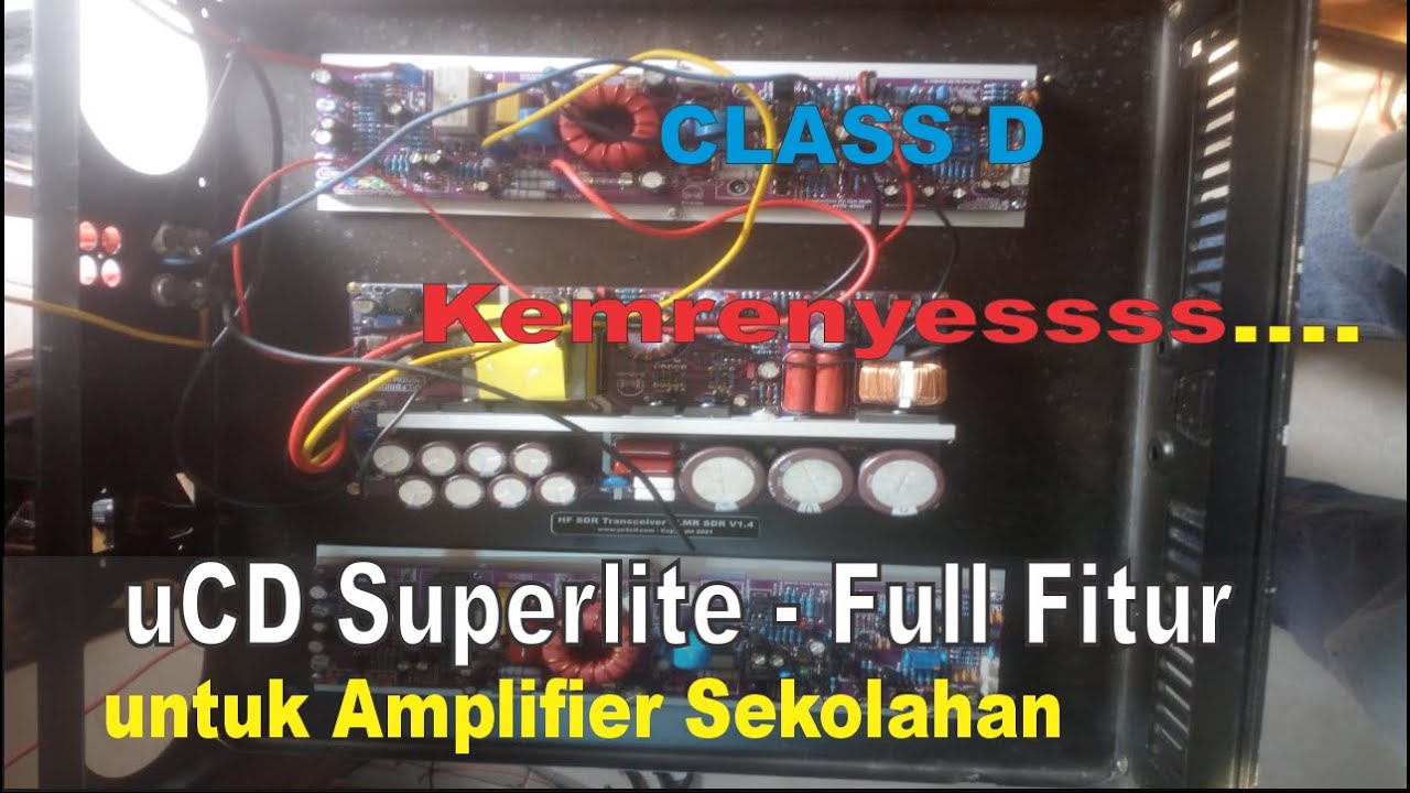 Ucd Superlite Full Fitur Untuk Sound Sekolahan Youtube