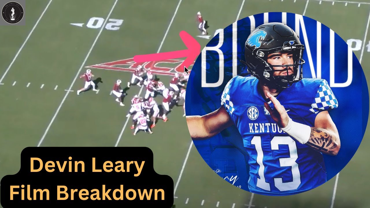 Kentucky Football: Quarterback Devin Leary Film Breakdown|Transfer ...