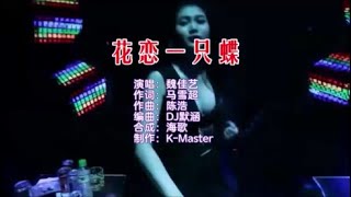 魏佳艺 《花恋一只蝶（DJ默涵版）》 KTV 导唱字幕 （备有伴奏视频）