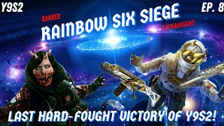 Last Hard-Fought Victory of Y9S2 | Ranked Rainbow Six Siege | Y9S2 Ep. 6 #RainbowSixSiege #R6S