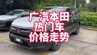 分享广汽本田热门车近半年价格走势 做到心中有数 买车不被坑