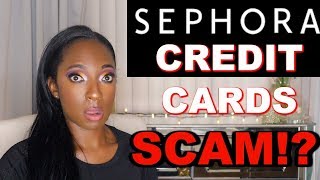 Sephora Credit Cards are a SCAM!? | Sephora Credit Card 2019