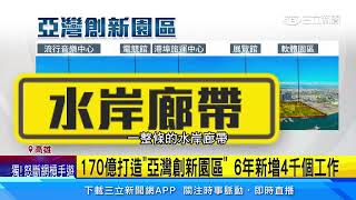 170億打造「亞灣創新園區」　6年新增4千個工作｜三立新聞網 SETN.com