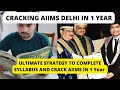 ULTIMATE STRATEGY - EASY AND DOABLE TO CRACK AIIMS DELHI/NEET IN NEET 2023 ! #neetug #neet