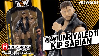 AEW Figure Insider: Kip Sabian - Jazwares AEW Unrivaled 11 Wrestling Action Figure!