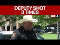 Tarrant Co. Sheriff on deputy shot serving warrant to sexual assault of a child suspect