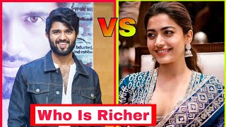 Vijay Devarakonda VS Rashmika Mandanna Cars Collection, Income, House & Net Worth | Who Is Richer