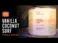 Vanilla Coconut Surf Candle Review – Bath & Body Works