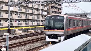 東葉高速鉄道2000系2102F東西線快速中野行き葛西駅(T-17)通過 Rapid Train Bound For Nakano(T-01)