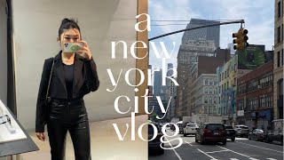 nyc diaries | my 9-5 corporate job, going to cute cafes, mini haul, enjoying some chill days!