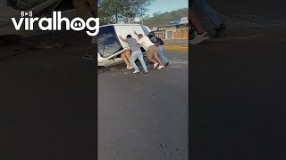 Flipping a Car Over || ViralHog