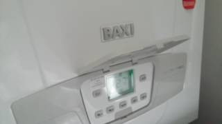 Combination boiler baxi pressure