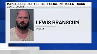 Man accused of leading law enforcement on chase in stolen vehicle