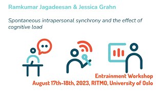 Entrainment 2023: Spontaneous Intrapersonal Synchrony and ... Cognitive Load (Jagadeesan \u0026 Grahn)