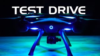 Drone Review: Drocon DC-08 Camera Drone with HD, GPS, FPV \u0026 5G for $159 | Flight Test \u0026 Review