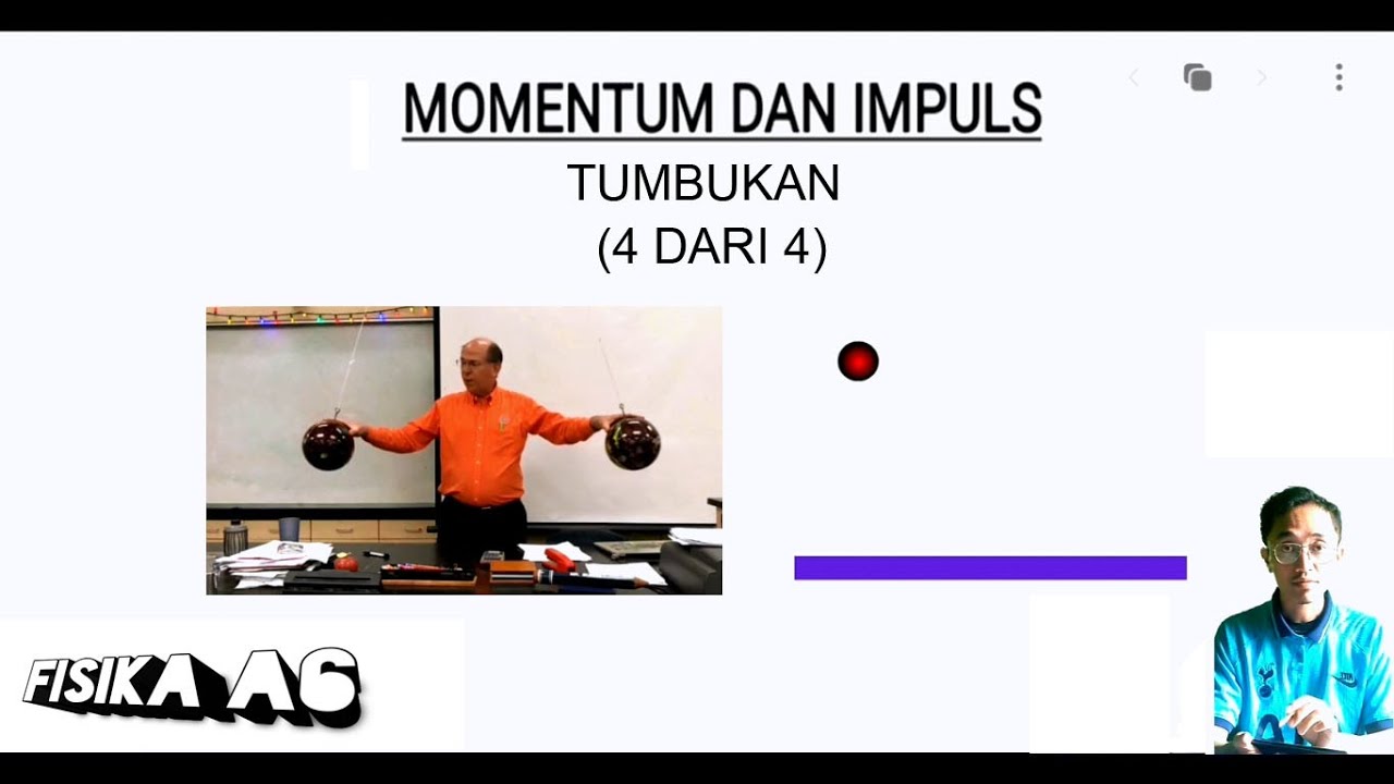 (4/4) Fisika Kelas 10 : Momentum Dan Impuls (Tumbukan) - YouTube