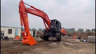 Second Hand Construction Equipment Hitachi Zx350h Earth Moving Excavator Machine